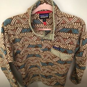 Patagonia Light Weight Snap-t Fleece Pullover